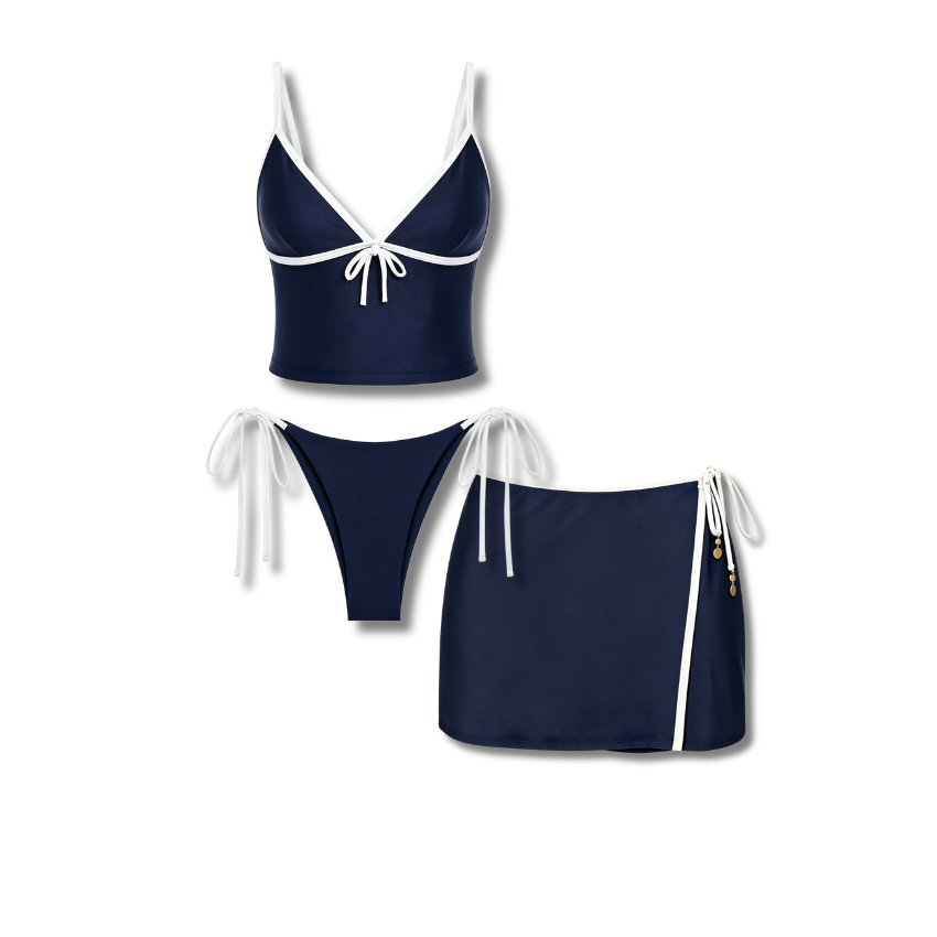 Color Blocking Swimsuit Set(s)