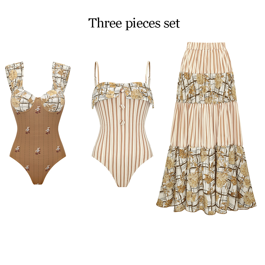 [Copy]Halter Neck Sexy Black Printed Bikini Swimsuit Set(s)