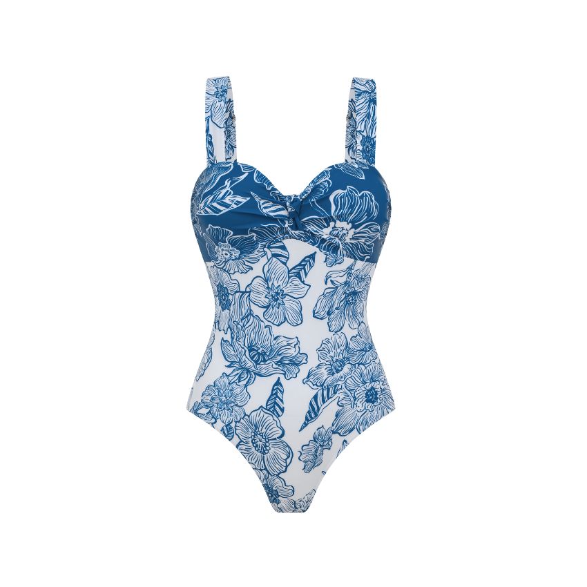 Bandeau Color Block Swimsuit Set(s)