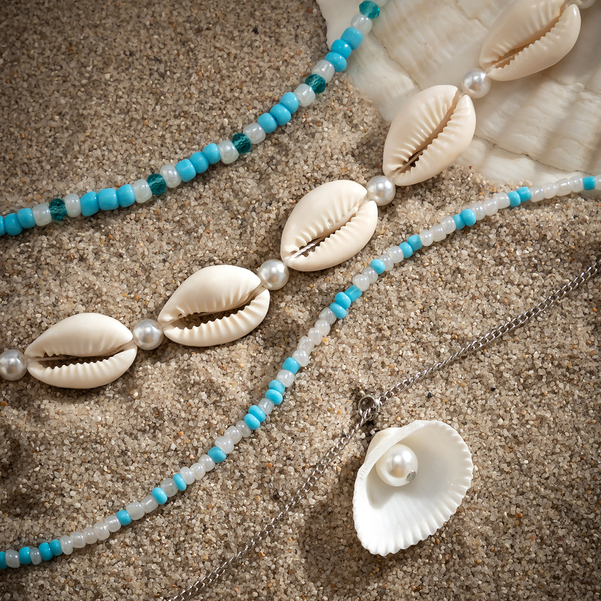 Multi-layered Shell Necklace