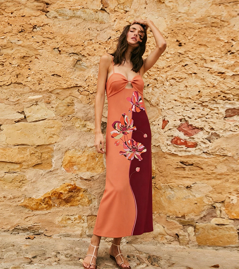 Spaghetti strap dress