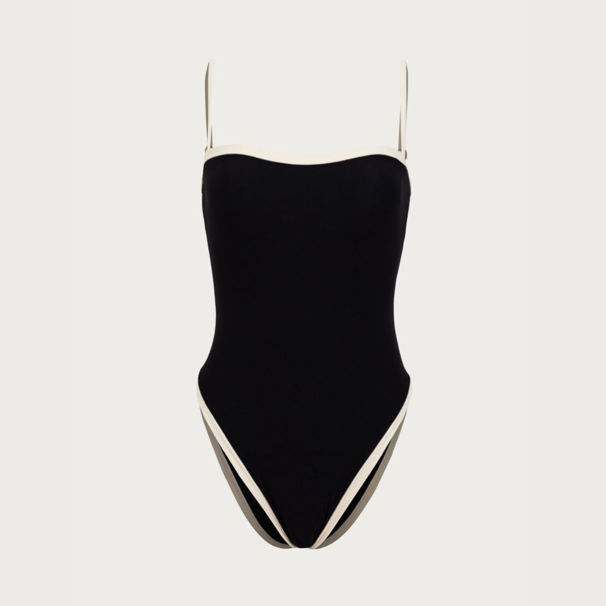 Color Block One Piece Swimsuit