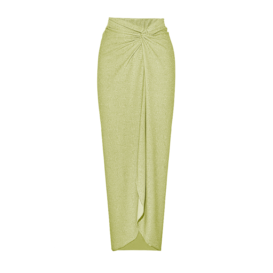 3D Leather Flower V-neck Cross Straps Shimmering Fabric One Piece Swimsuit and Sarong