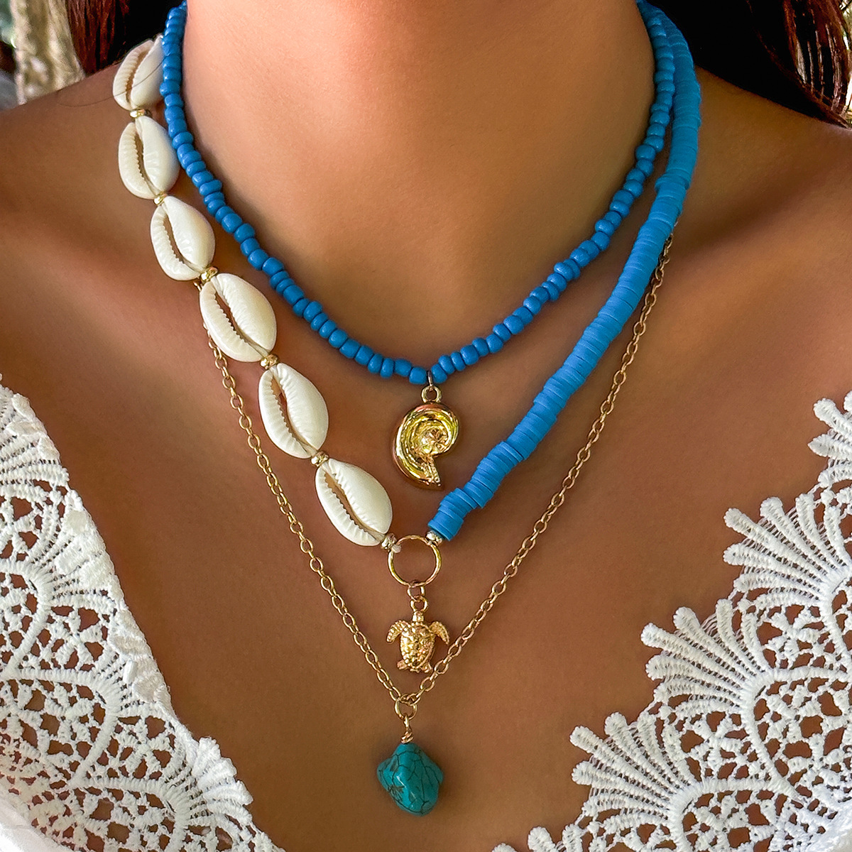 Multi-layered Shell Necklace