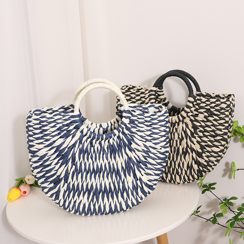 Woven Beach Hand Bag