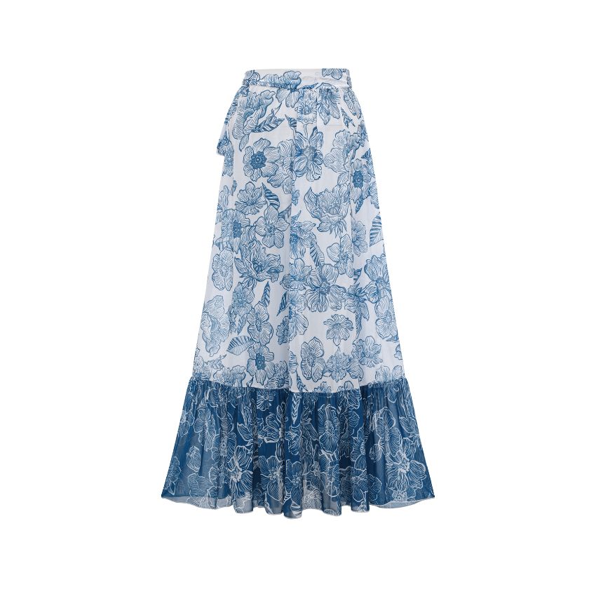 Color Block Long Sleeve Rashguard Swimsuit Set(s)