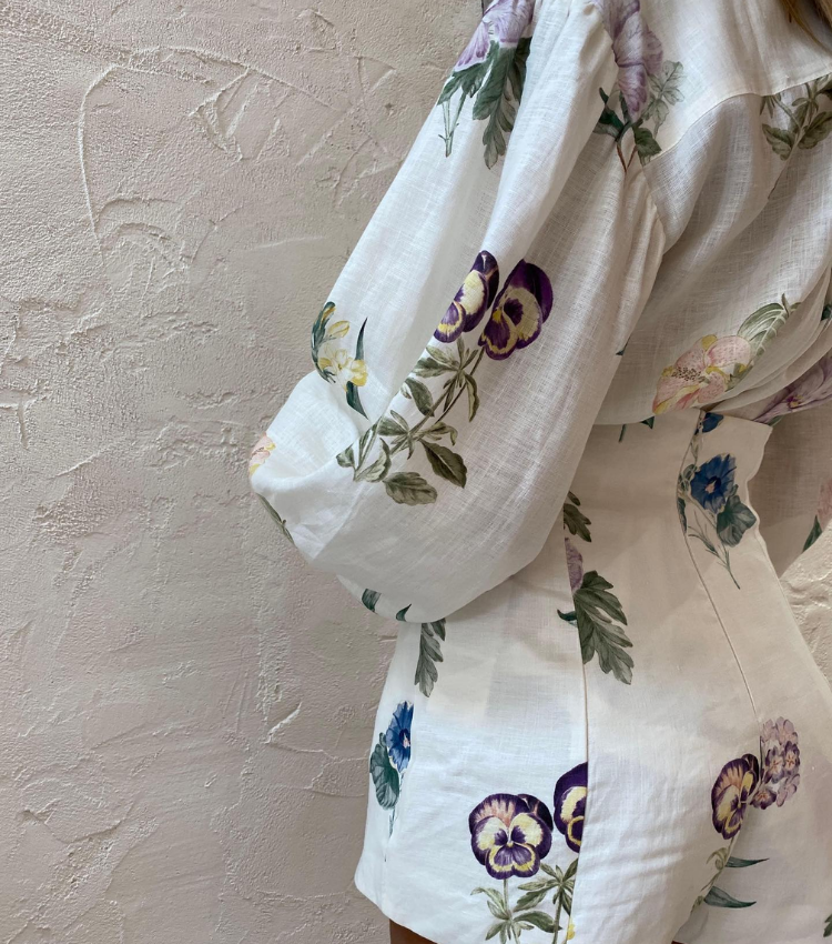 Vacation Printed Shirt and Shorts Set