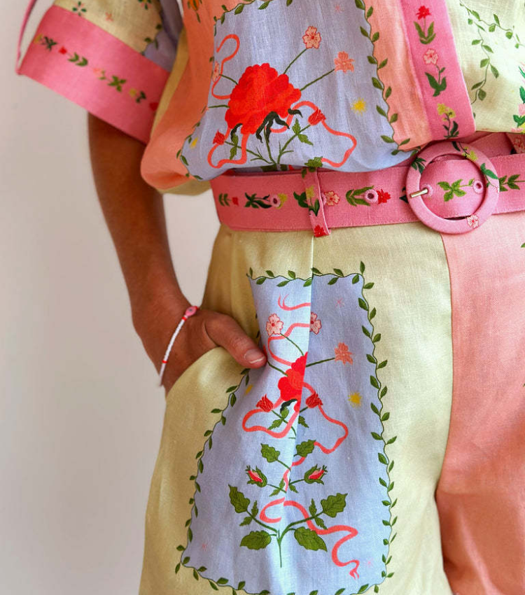 Casual Printed Shirt and Shorts