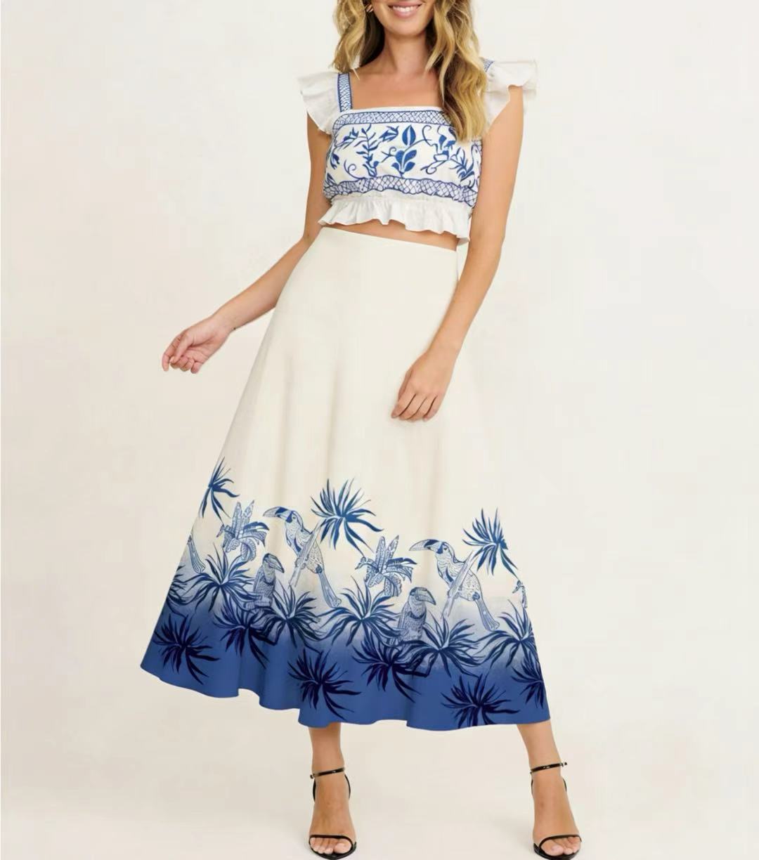 [3Copy]Zebra Leopard Maxi Dress