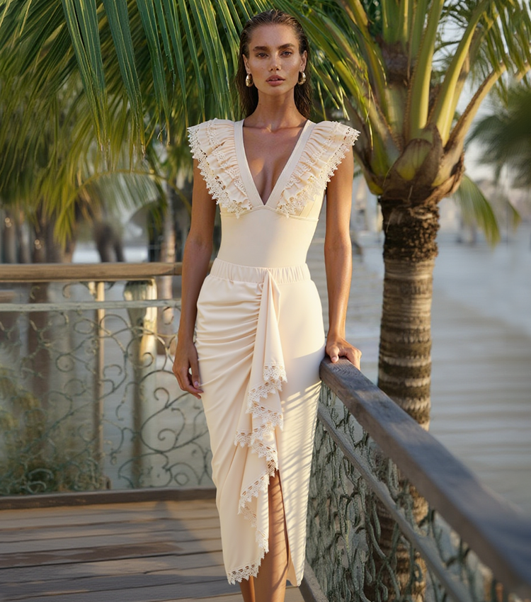 Ruffle Lace Swimsuit Set(s)