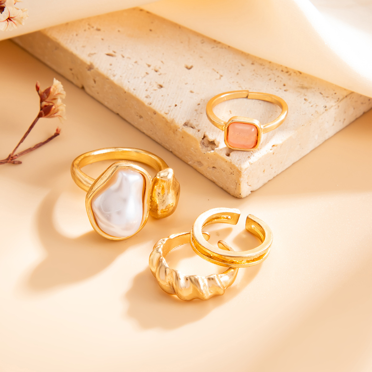 Imitation Pearl Toe Ring