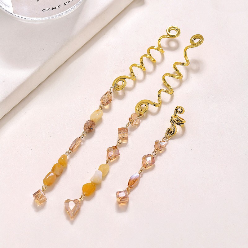 Crystal Pendant Hair Accessory