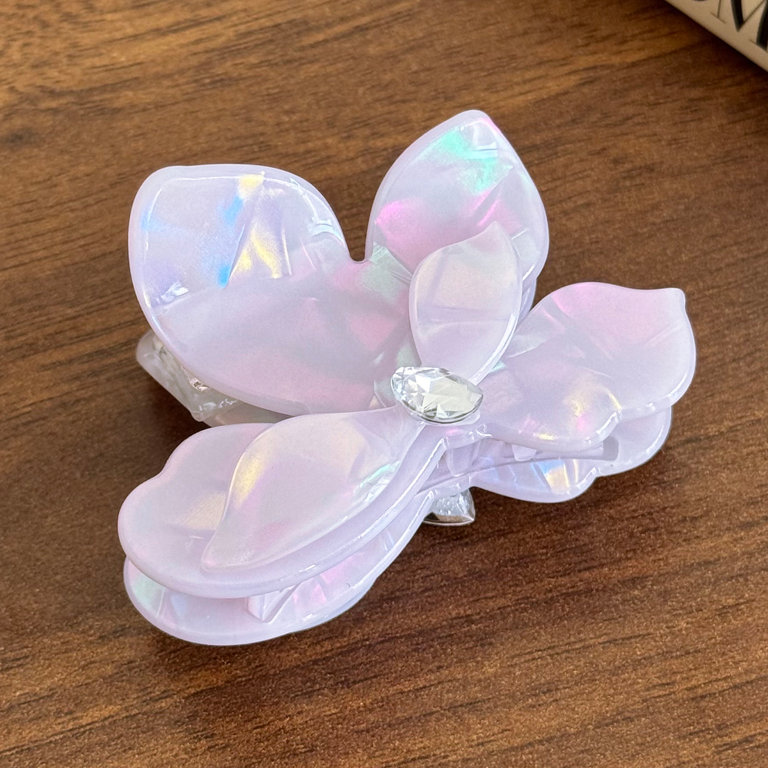 Plum blossom hair clip