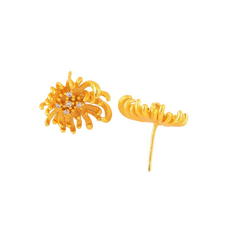 Chrysanthemum Earrings