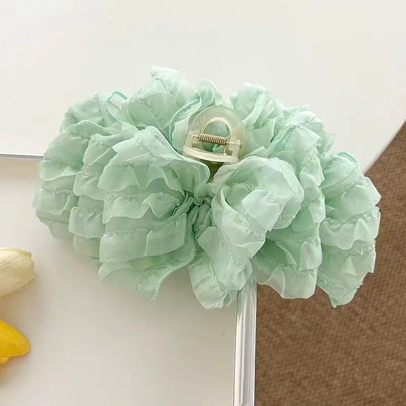 Puffy Bow Claw Clip