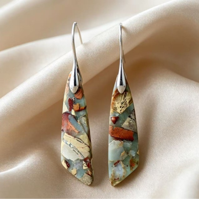Natural Stone Earrings