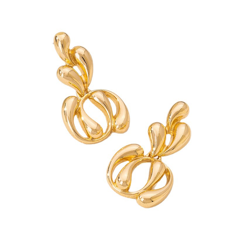 Teardrop Stud Earrings