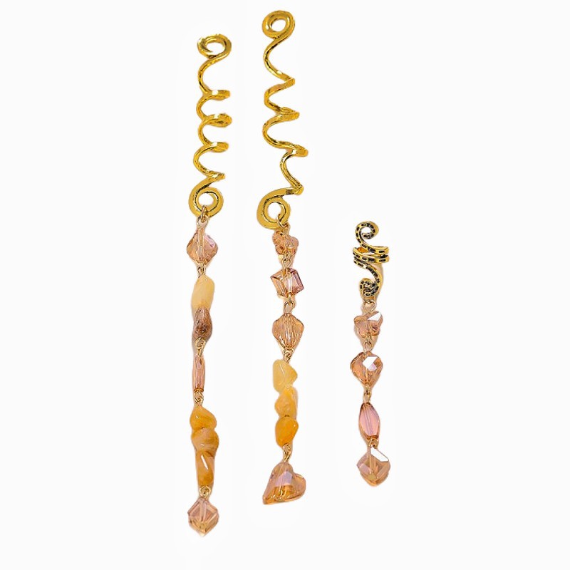 Crystal Pendant Hair Accessory