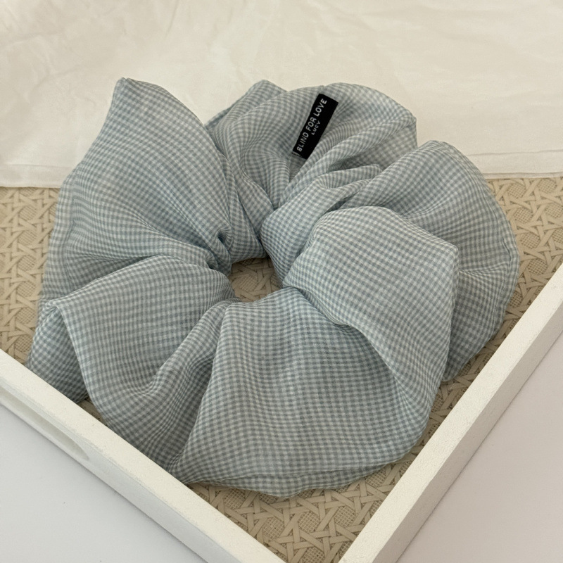 Minimalist Vintage French-Style Hair Scrunchie
