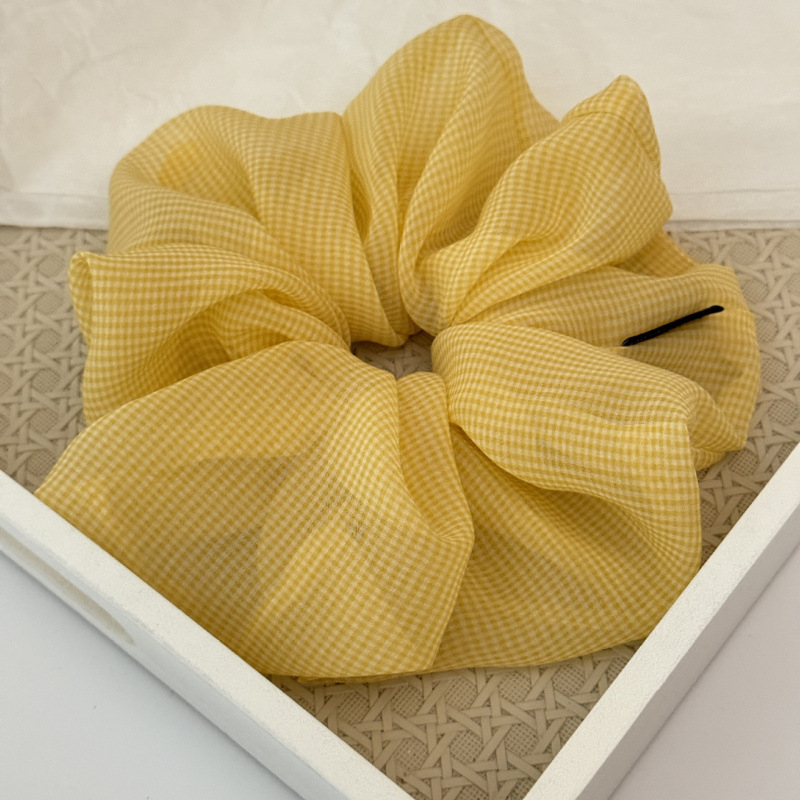 Minimalist Vintage French-Style Hair Scrunchie
