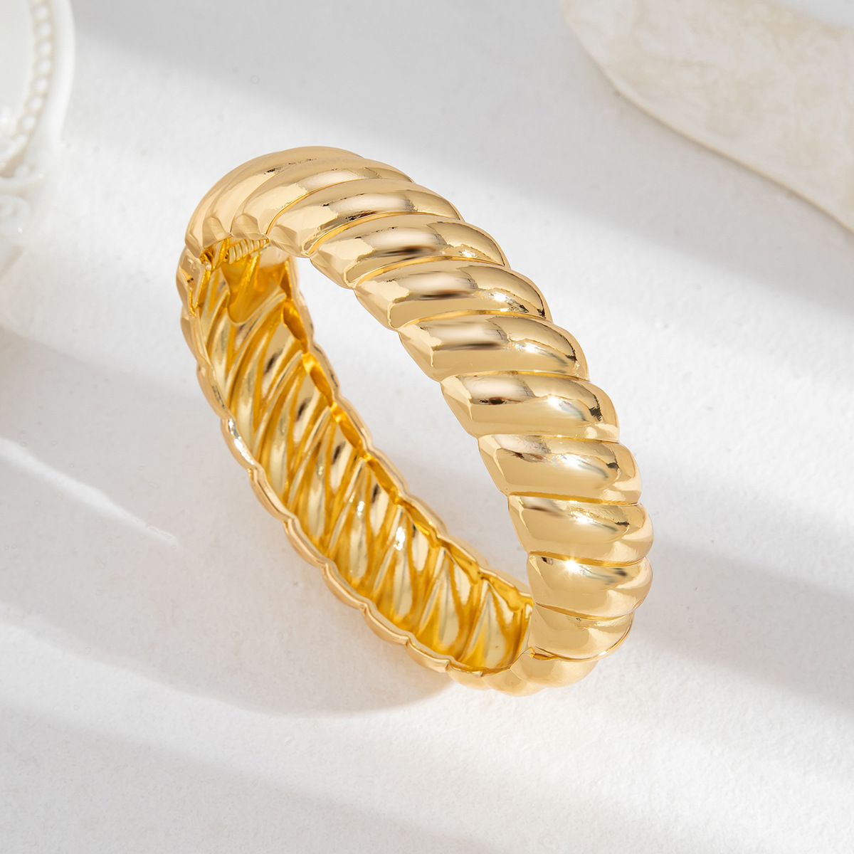 Spiral Textured Bracelet