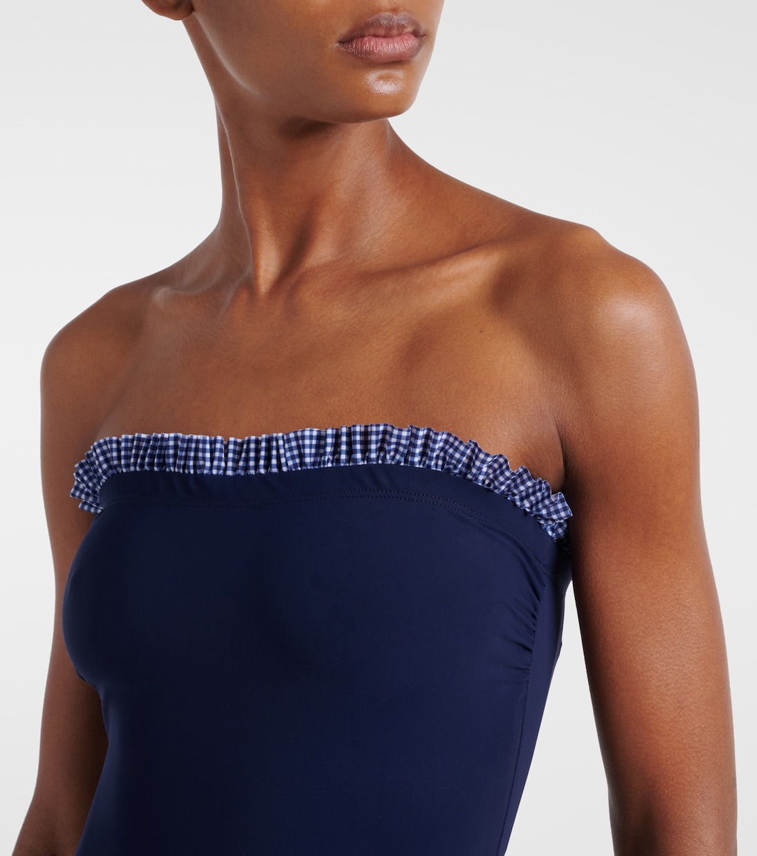 Bandeau Color Block Swimsuit Set(s)