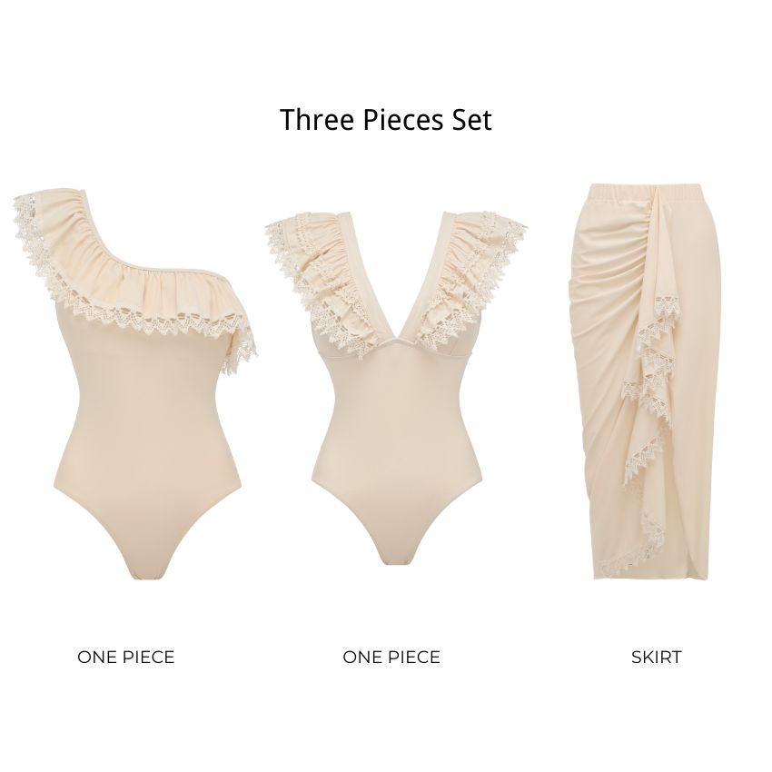 Ruffle Lace Swimsuit Set(s)