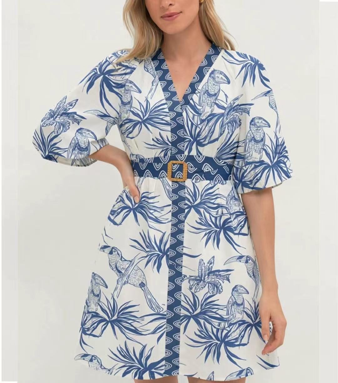 4Copy]Zebra Leopard Maxi Dress