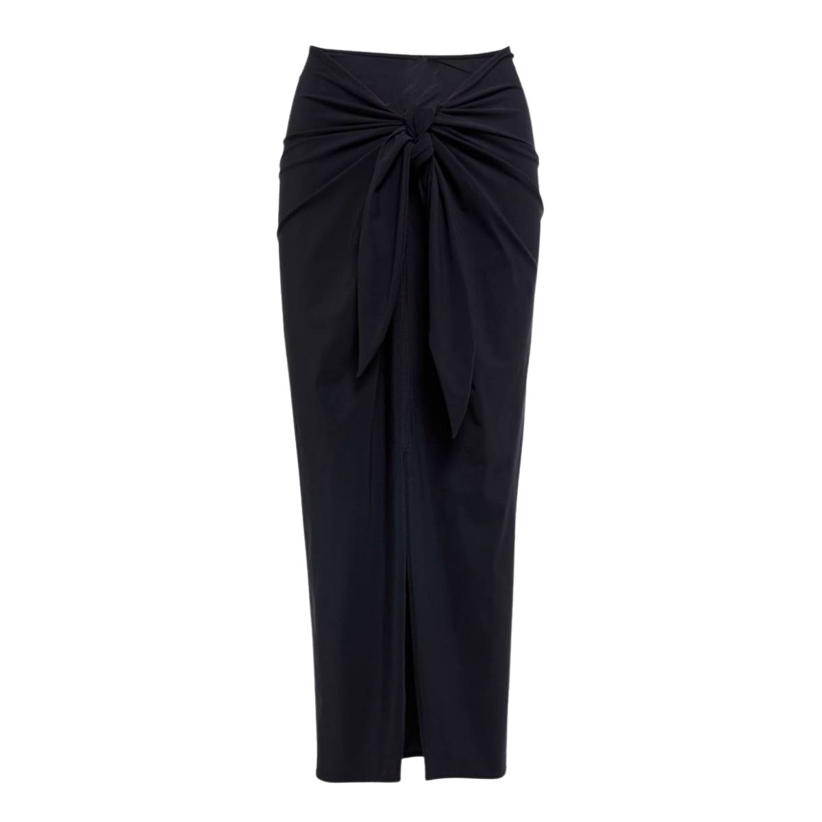 Cutout V Neck Color Block One Piece Swimsuit And Sarong