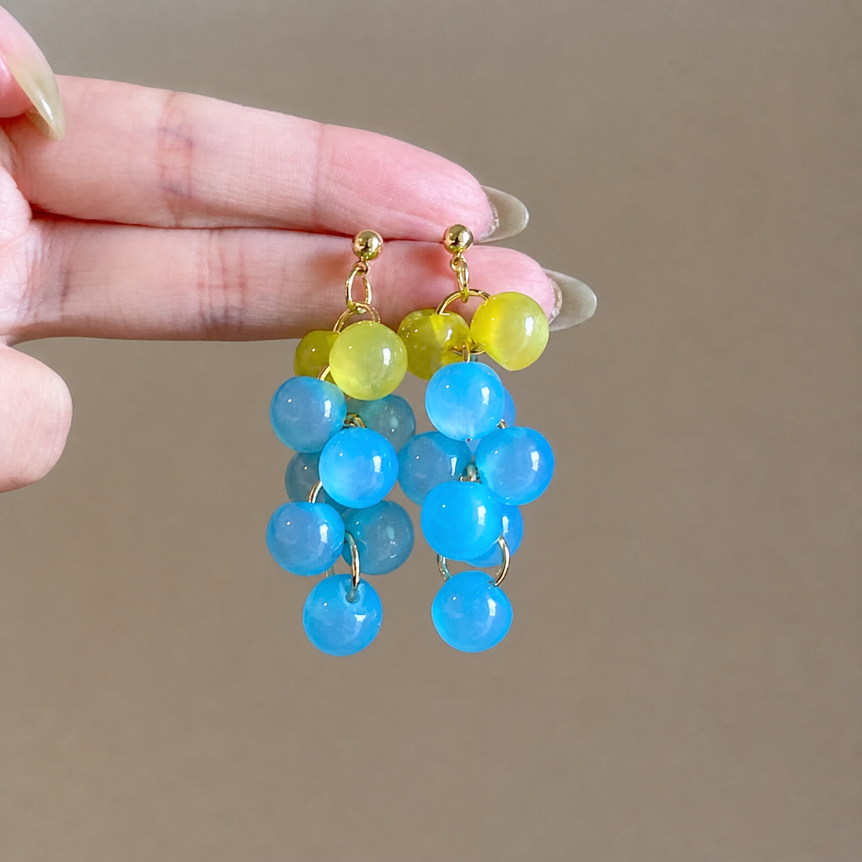 Color Block Earrings