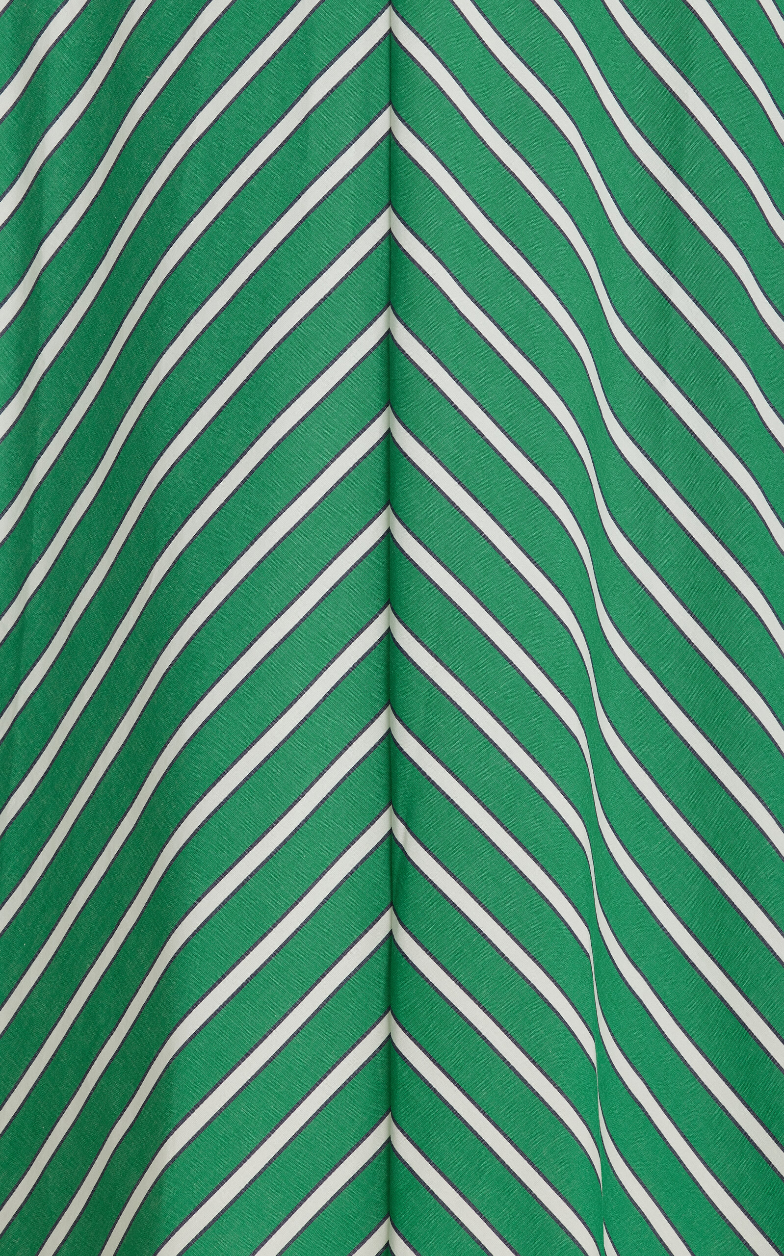 Halter Striped Print Midi Dress