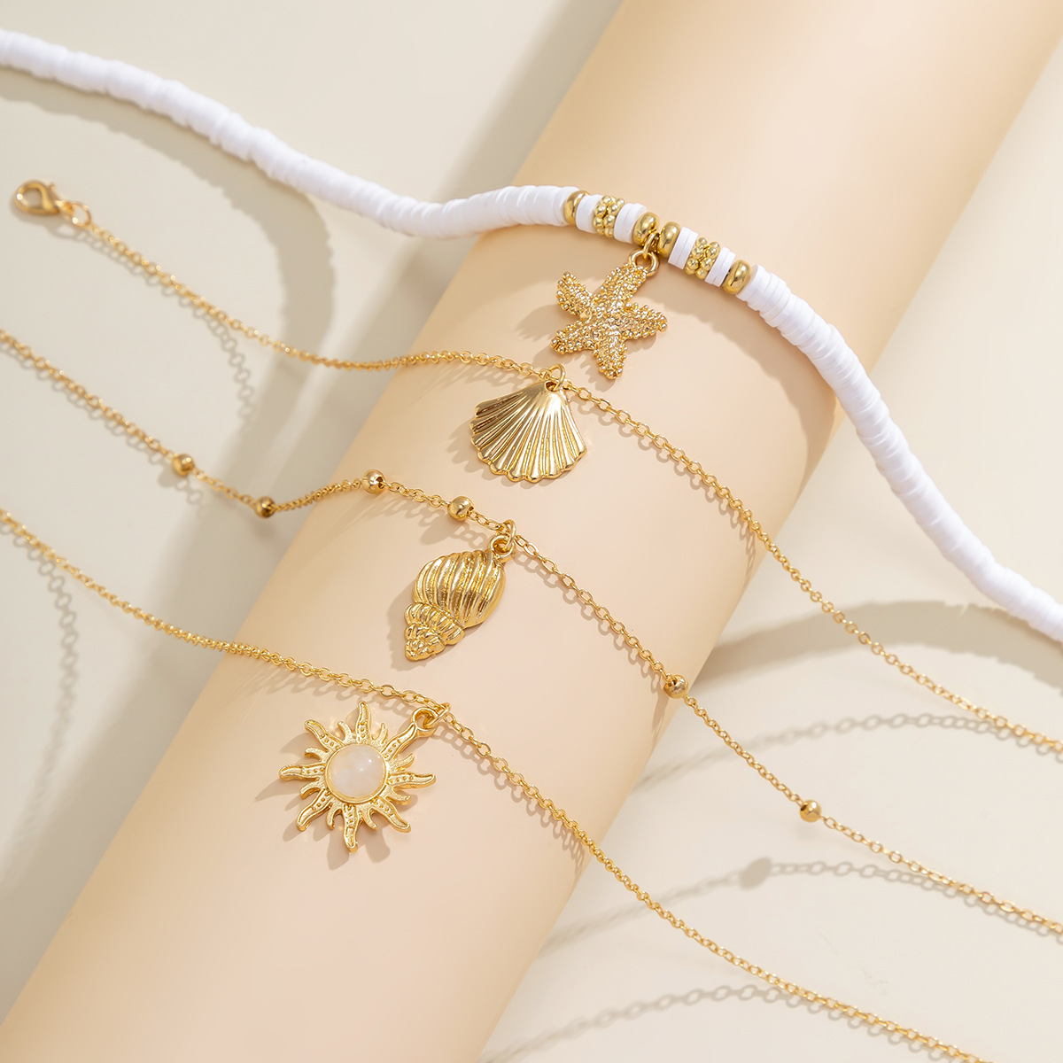 Multi-layered Shell Necklace