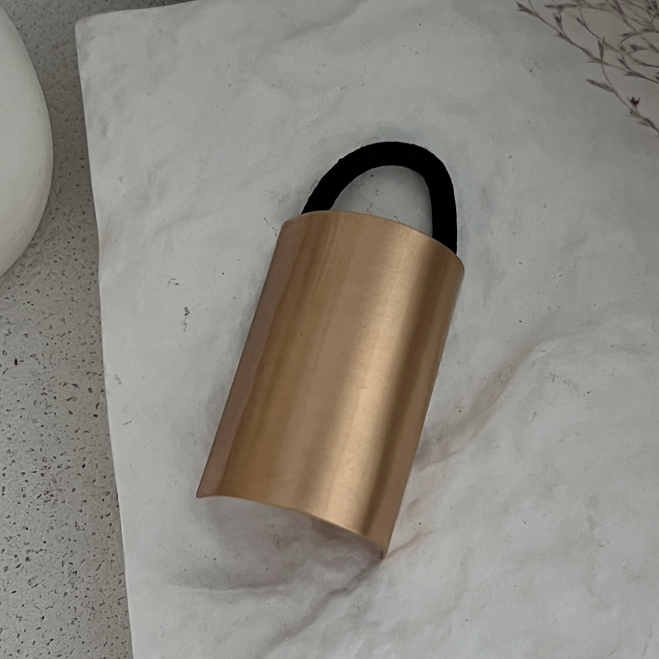 Geometric Exaggerated Alloy Ponytail Combination Hair Rope