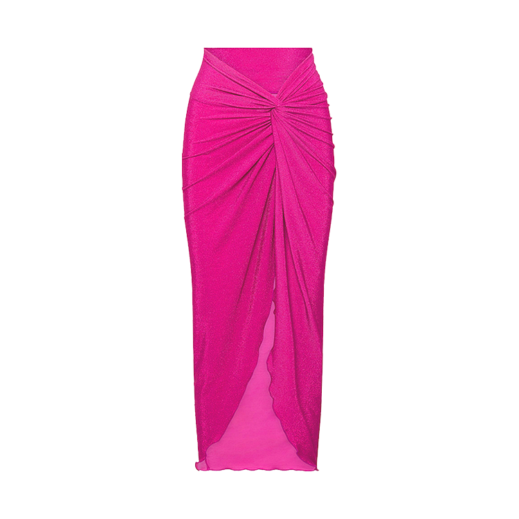 Sling Color Block One Piece Swimsuit and Sarong Flaxmaker