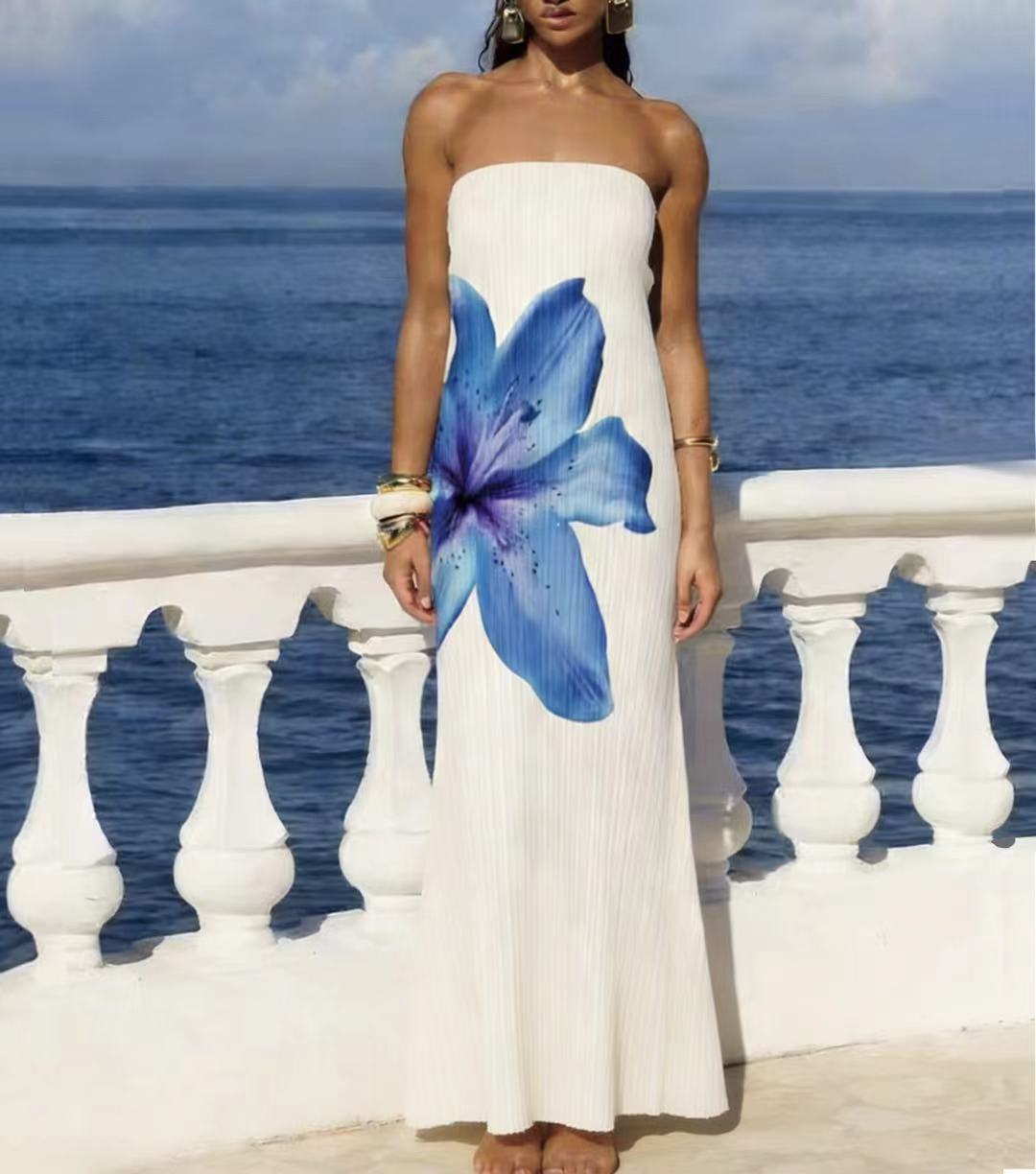 [Copy]10Copy]Zebra Leopard Maxi Dress