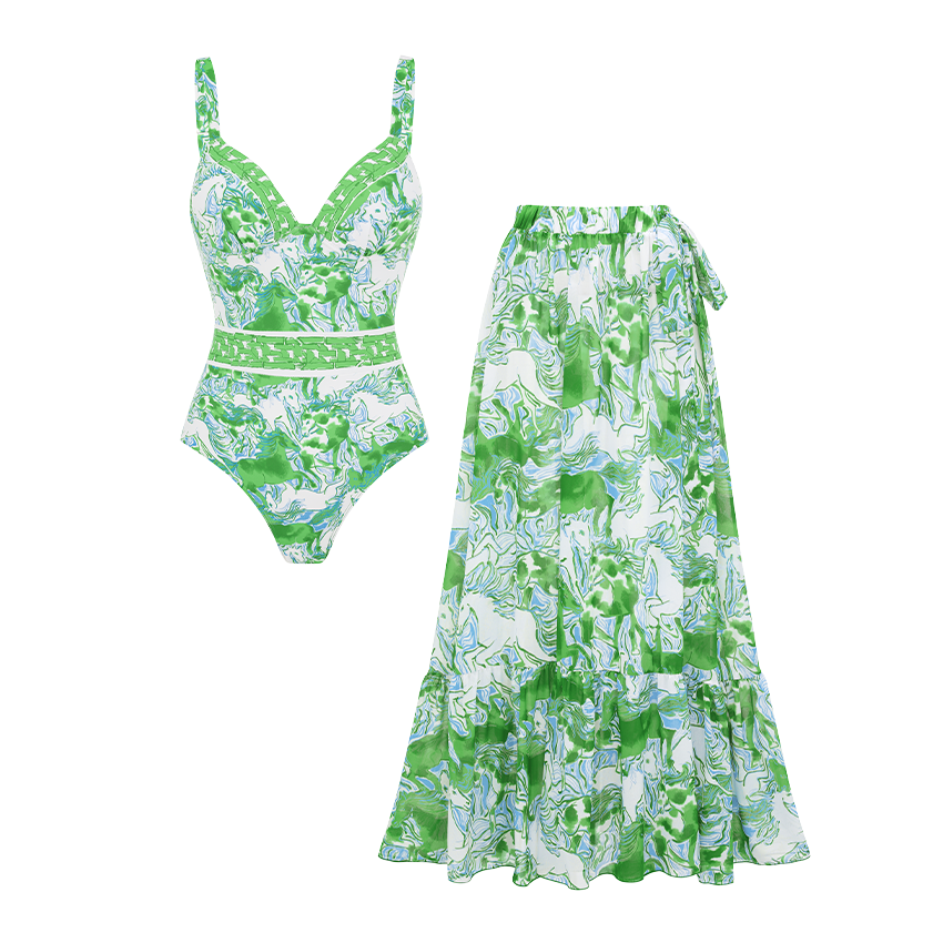 Horse Print Swimsuit Set(s)