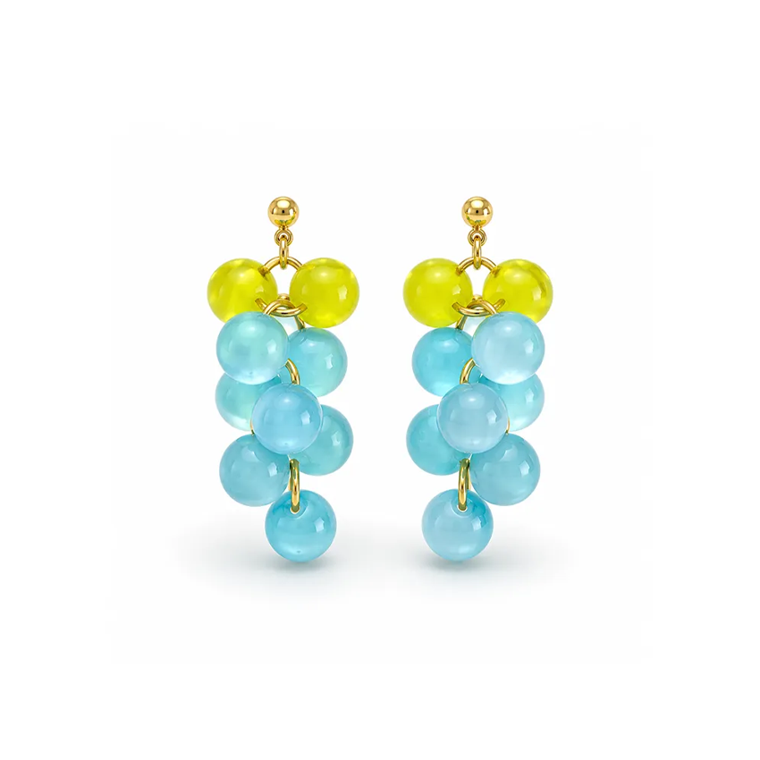 Color Block Earrings