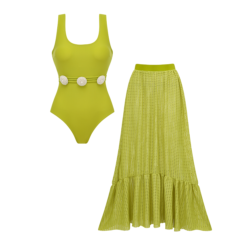 [Copy]Halter Printed Swimsuit Set(s)