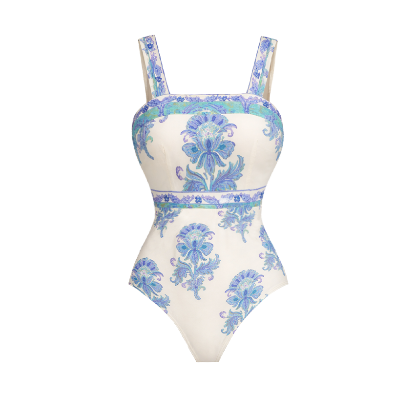 Bandeau Printed Swimsuit Set(s)