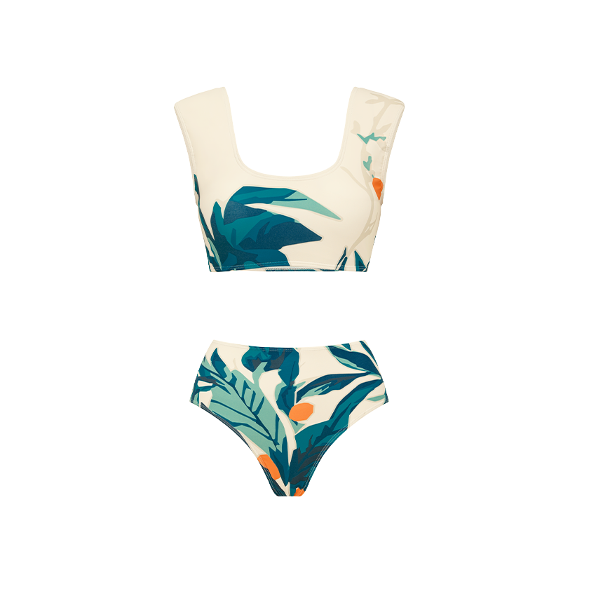 Jungle Print Swimsuit Set(s)