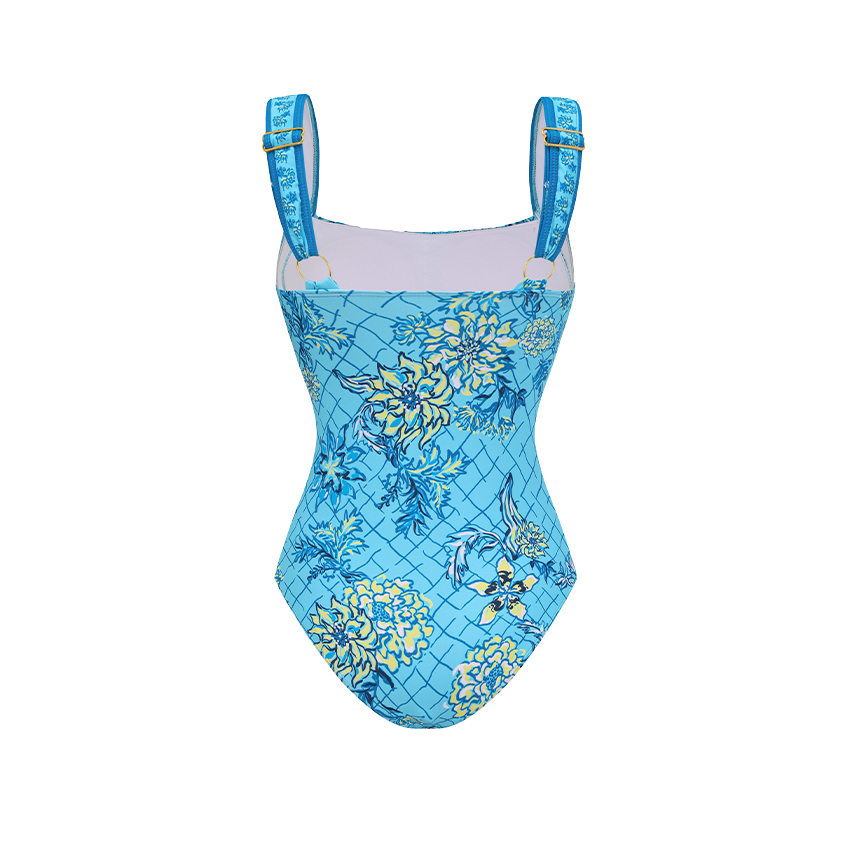 Bandeau Blossom Print Swimsuit Set(s)
