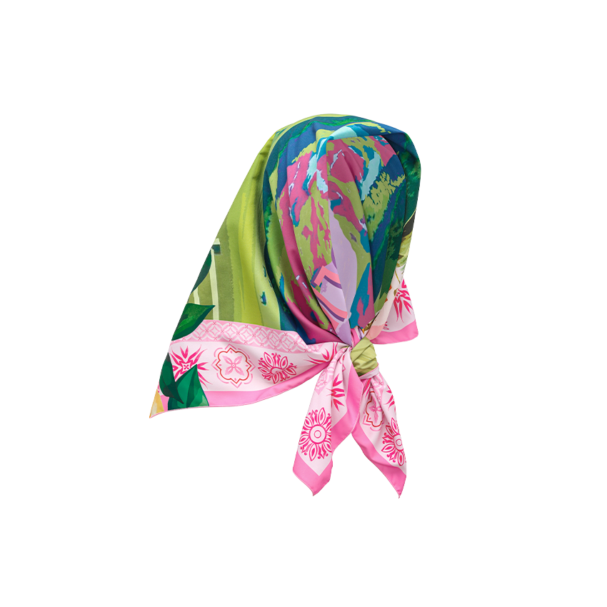 Bandage Bowknot Design Lemon Print Swimsuit Set(s)