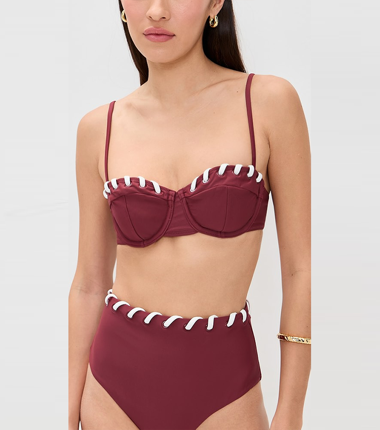 Solid Color Swimsuit Set(s)