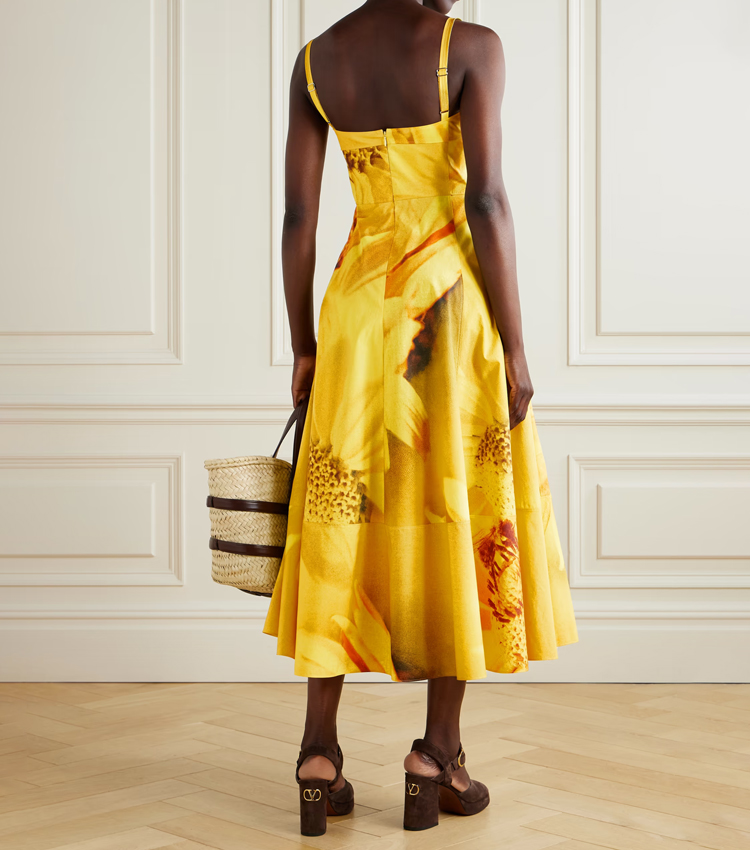 [Copy]Sling Rose Print Swimsuit Set(s)