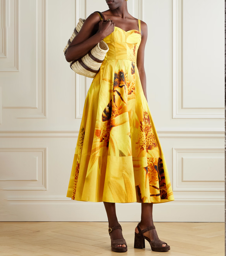 [Copy]Sling Rose Print Swimsuit Set(s)