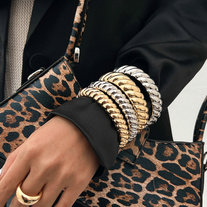 Spiral Textured Bracelet