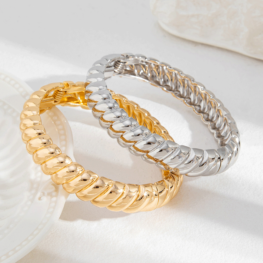 Spiral Textured Bracelet