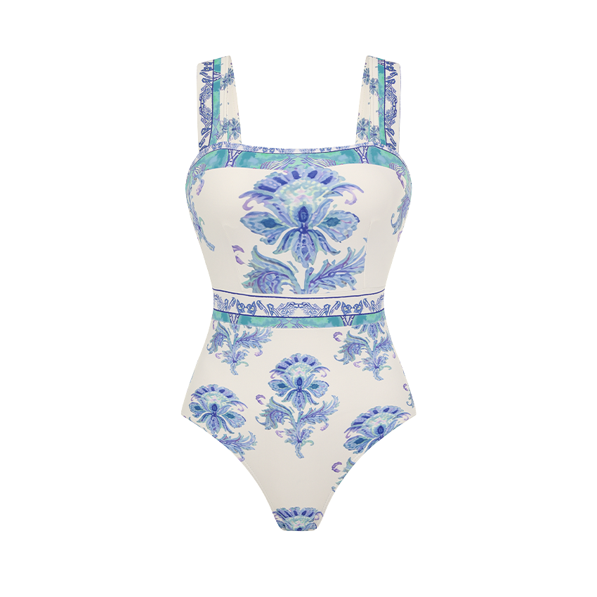 Bandeau Printed Swimsuit Set(s)