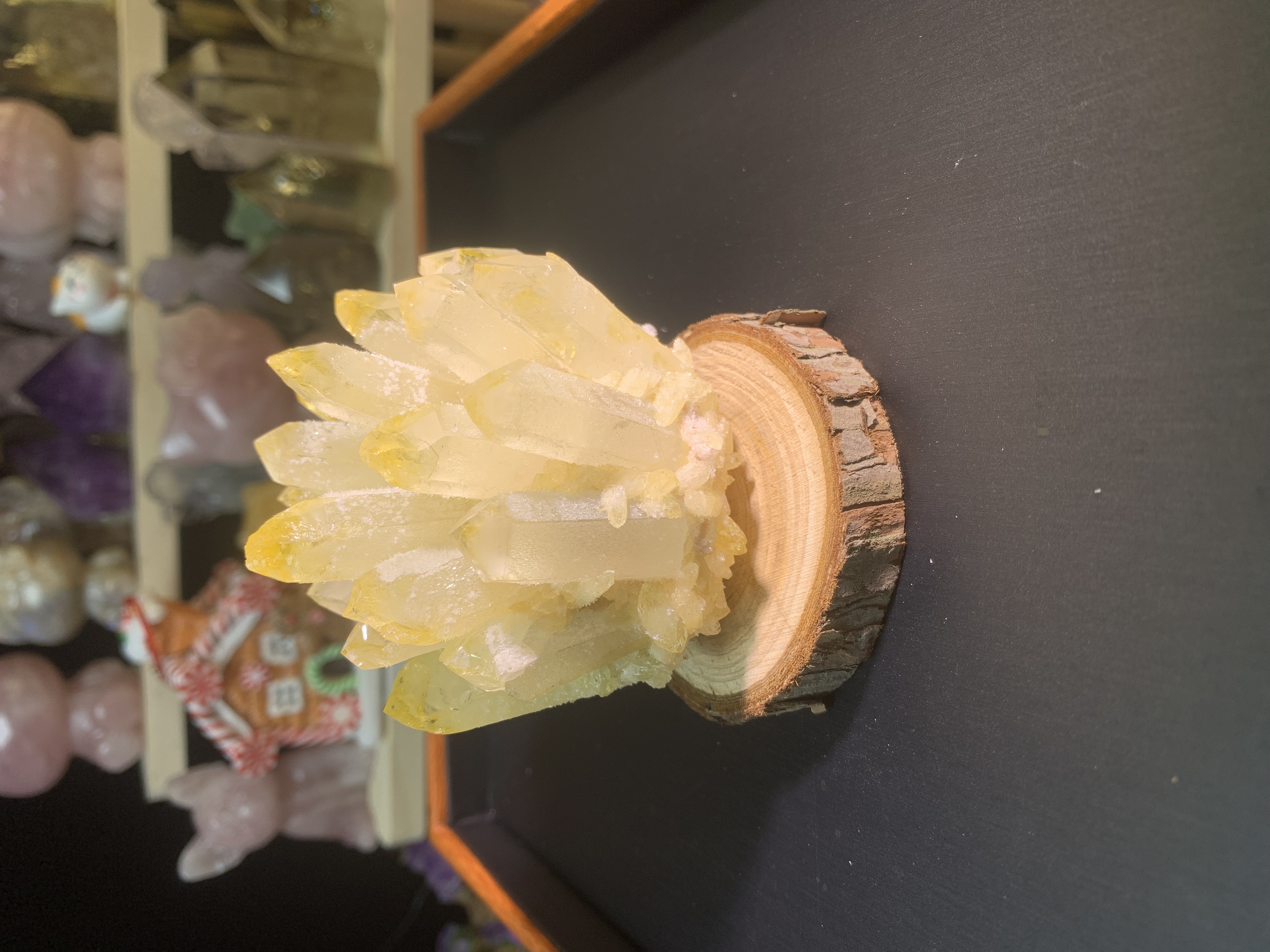 黄色クラスター  重さ275g