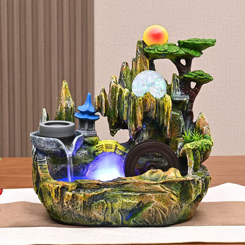 たくじょうりゅうすいオブジェ
